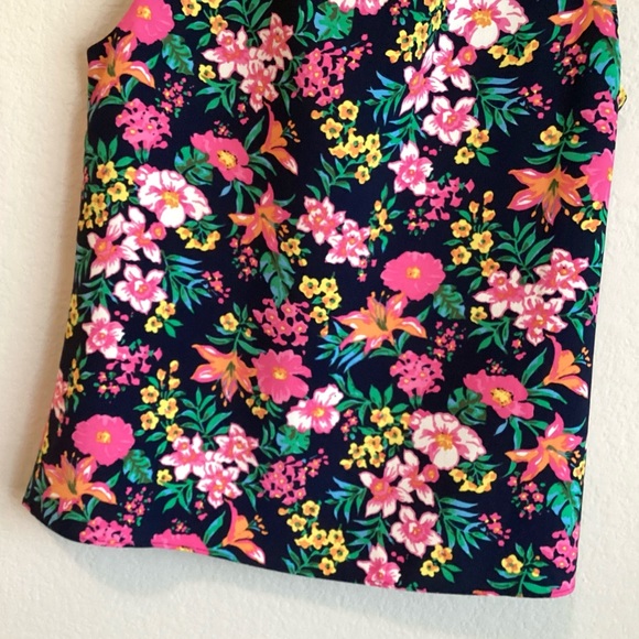 \J. Crew Factory\ Printed Ruffleneck Blouse - Picture 10 of 12